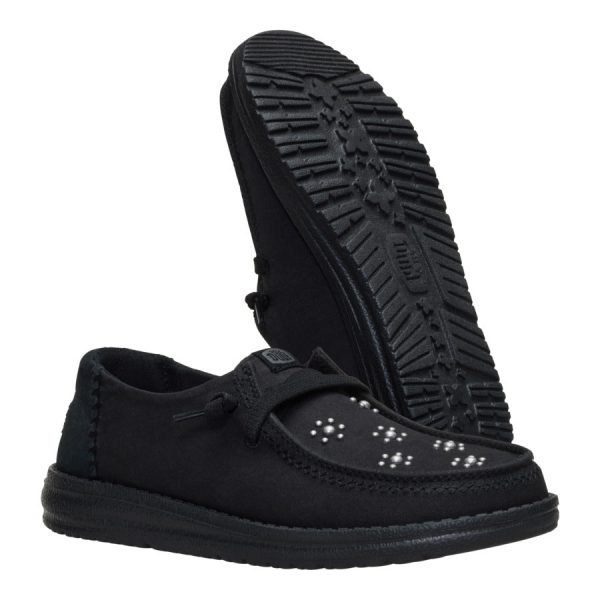 Wendy Star Stud - Black/Black