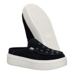 Austin Lift Suede Stud - Black