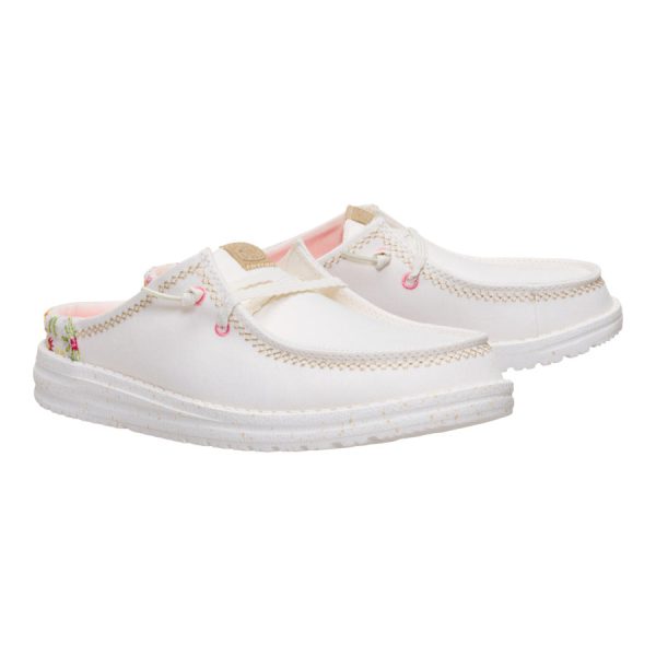 Wendy Slip Embroidered Floral - Off White