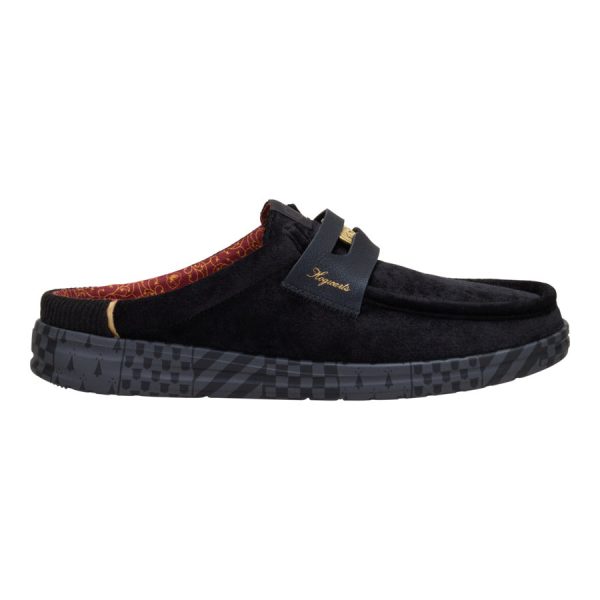 Wally Slip Hogwarts Loafer - Black/Gold