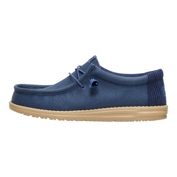 Wally Waxed Casual - Navy