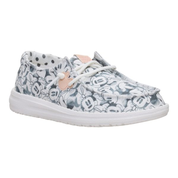 Disney Minnie Mouse Print Wendy Youth - Grey Multi