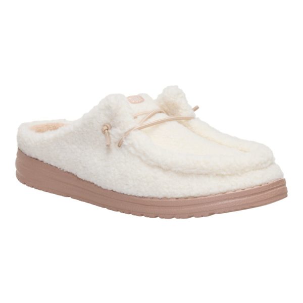 Wendy Slip Sherpa - Egret