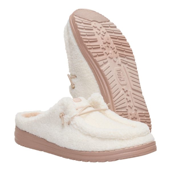 Wendy Slip Sherpa - Egret