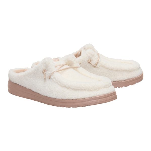 Wendy Slip Sherpa - Egret
