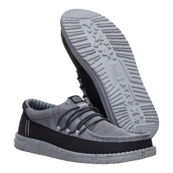 Wally Guard Stretch Sox - Flannel Grey/Multi