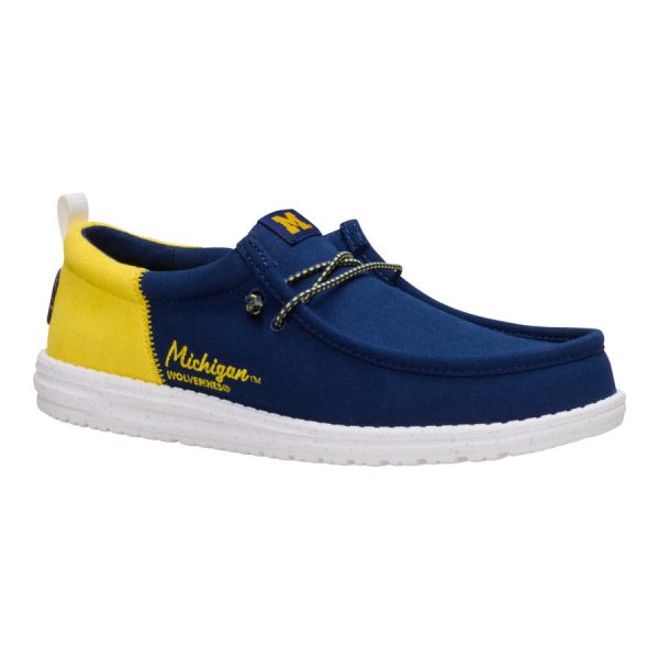 Wally Funk Michigan Wolverines - Navy/Gold/White