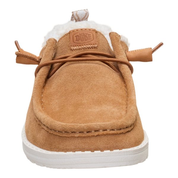 Wendy Suede Shearling - Lion Orange/Multi