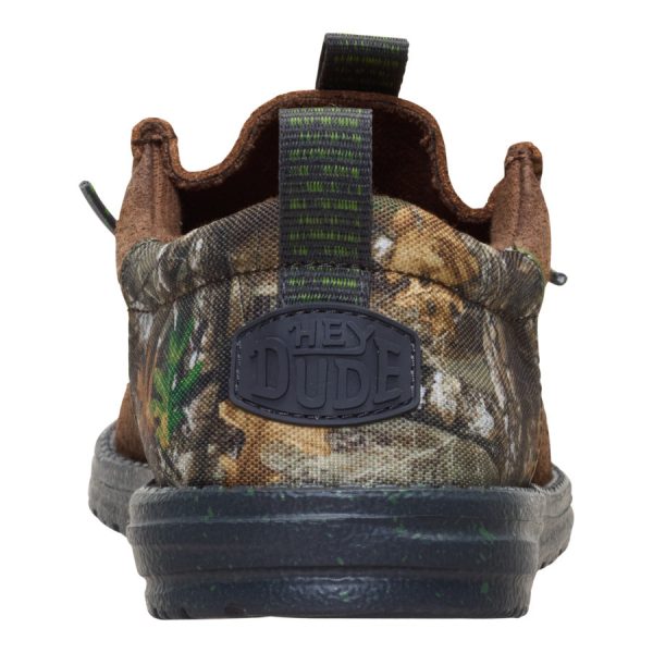 Wally Funk Realtree Edge Suede - Mole Brown/Camo