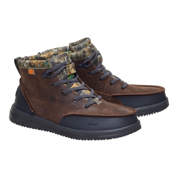 Bradley Realtree Edge Suede - Mole Brown/Camo