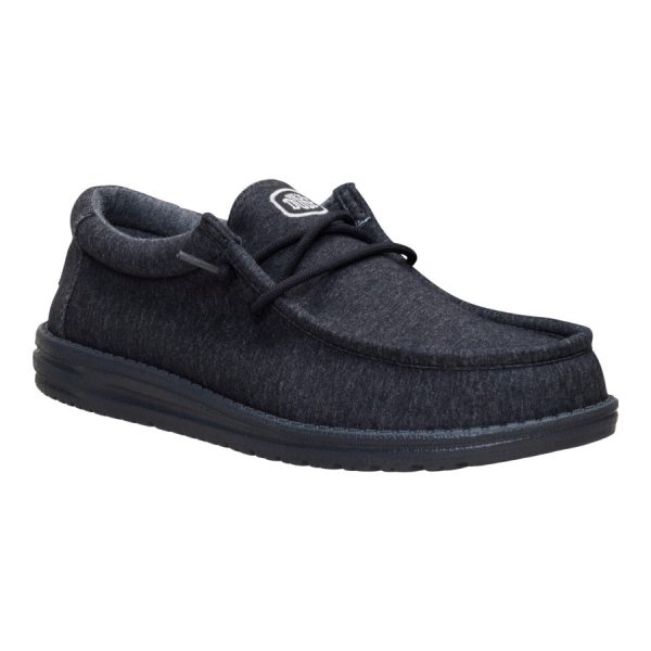 Wally Stretch Jersey Wide - Black/Black