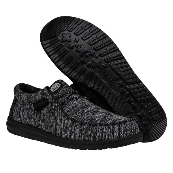 Wally Sport Knit - Black/Black