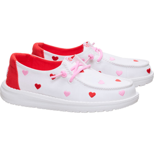 Wendy Youth Embroidered Hearts