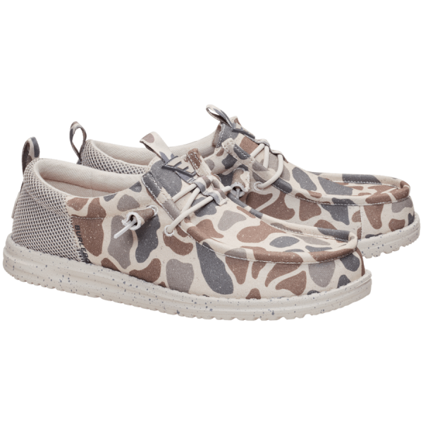 HEYDUDE X BURLEBO Wally Funk Deer Camo